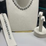 Set Angelic Suflat Cu Aur Alb